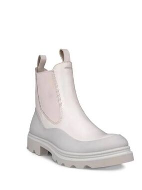 Ecco GRAINER Chelsea Waterproof Boots in Limestone / Gravel EUR 41 
US 10